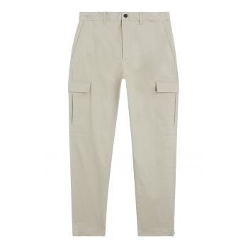 Pantaloni uni cargo