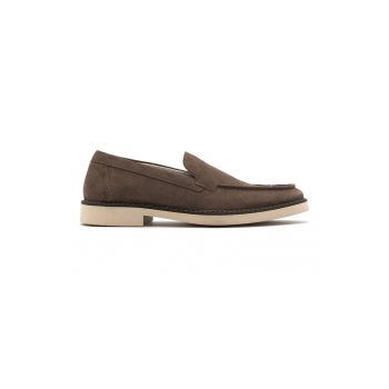 Pantofi loafer de piele intoarsa Alfie