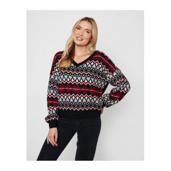 Pulover cu model fair isle Juliet 2871