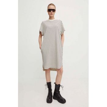 G-Star Raw rochie din bumbac mini, oversize, D24484-C339