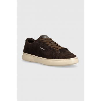 Gant sneakers din piele intoarsă Joree culoarea maro, 29633690 G46