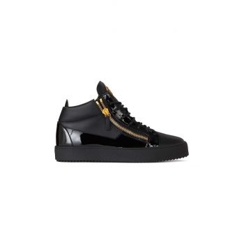 Giuseppe Zanotti sneakers din piele May London culoarea negru, RU00011.003