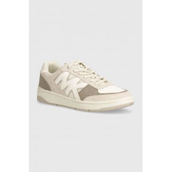 Michael Kors sneakers Rebel culoarea bej, 42T4RBFS1D 196