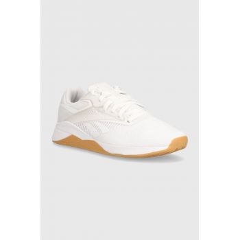 Reebok pantofi de antrenament NANO X4 culoarea alb, 100074779