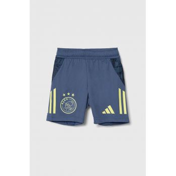 adidas Performance pantaloni scurti copii AJAX TR SHO cu imprimeu, talie reglabila, IT5075