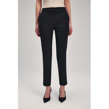 Pantaloni crop conici