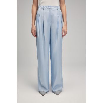 Pantaloni eleganti cu croiala ampla