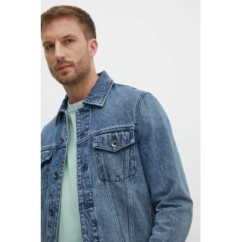 Michael Kors geaca jeans barbati, de tranzitie, CR4206KFAU