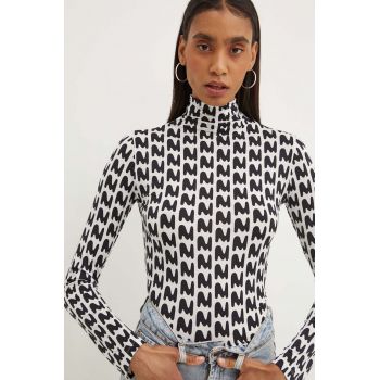 MSGM bluza femei, culoarea alb, modelator, 3741MDM11.247669