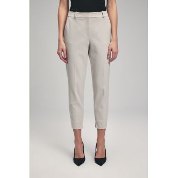 Pantaloni crop conici