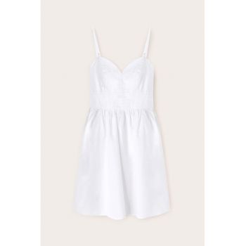 Rochie uni de bumbac