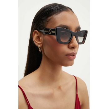 Gucci ochelari de soare femei, culoarea negru, GG1552S