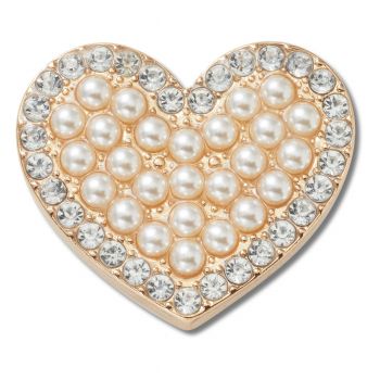 Jibbitz Crocs Pearl Cluster Heart