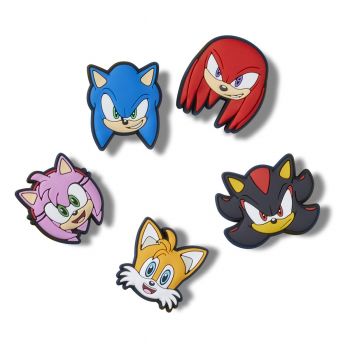 Jibbitz Crocs Sonic The Hedgehog 5 Pack