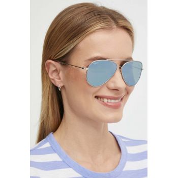 Ray-Ban ochelari de soare 0RBR0101S culoarea argintiu