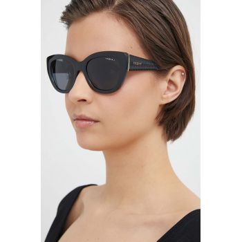 VOGUE ochelari de soare femei, culoarea negru, 0VO5567S