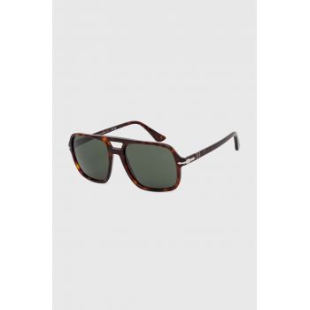 Persol ochelari de soare barbati, culoarea maro, 0PO3328S