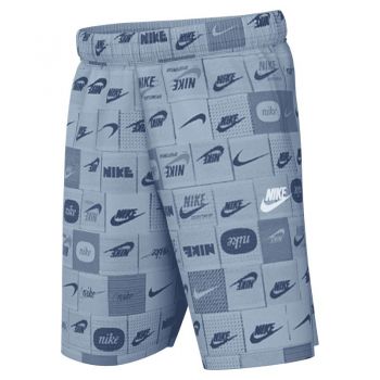 Sort Nike K NSW CLUB FT SHORT AOP