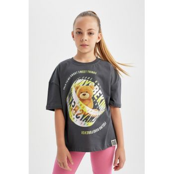 Tricou de bumbac cu imprimeu