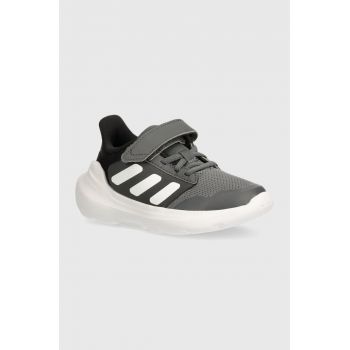 adidas sneakers pentru copii Tensaur Run 3.0 EL C culoarea gri, IE5986