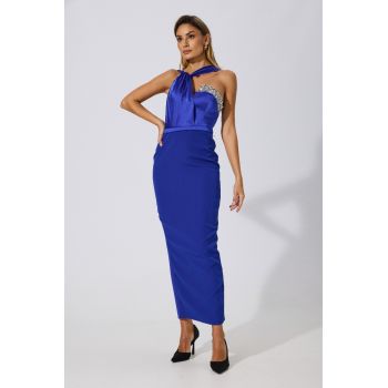 Rochie de ocazie Melina Albastra