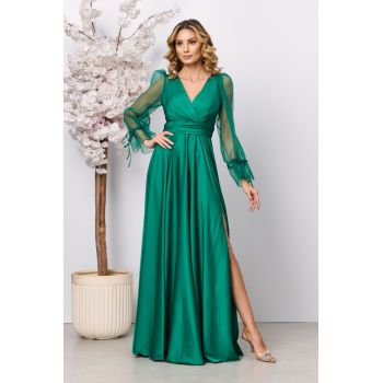 Rochie de ocazie Venusia Verde