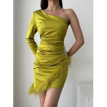 Rochie din satin scurta Cod:VF8875