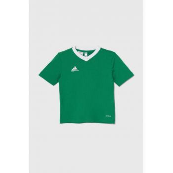 adidas Performance tricou copii ENT22SY culoarea verde, neted, HI2126