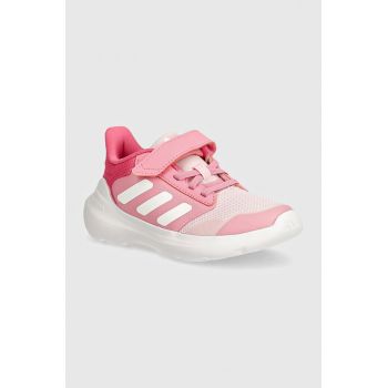 adidas sneakers pentru copii Tensaur Run 3.0 EL C culoarea roz, IE5990