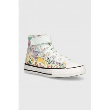 Converse tenisi copii CHUCK TAYLOR ALL STAR 1V culoarea bej, A03586C