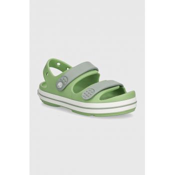 Crocs sandale copii CROCBAND CRUISER culoarea verde