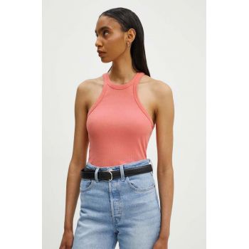 G-Star Raw top din bumbac x Sofi Tukker culoarea alb