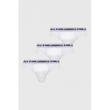 Karl Lagerfeld slip 3-pack barbati, culoarea negru