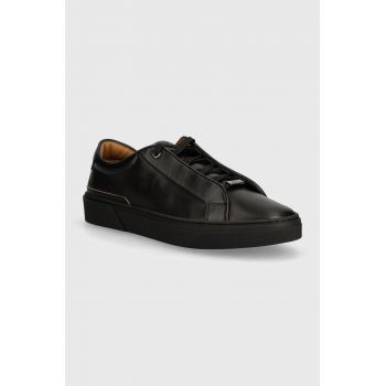 BOSS sneakers din piele Gary culoarea negru, 50499921