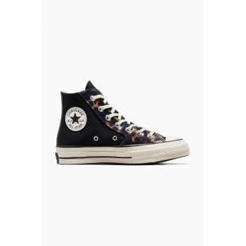 Converse tenisi Chuck 70 femei, culoarea negru, A06901C