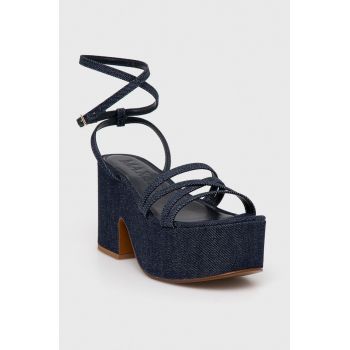 MAX&Co. sandale culoarea albastru marin, 2416521067200