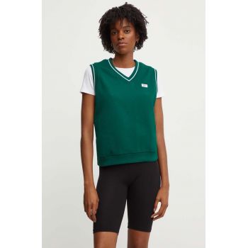 Reebok Classic top Classics Retro Court femei, culoarea verde, 100075522