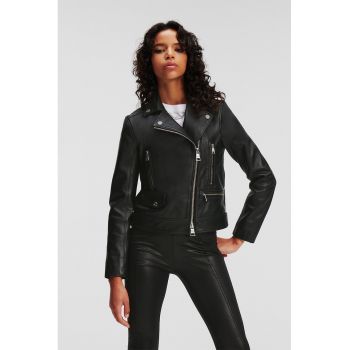 Jacheta biker de piele