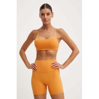 JOYINME sutien yoga Breeze culoarea portocaliu, neted, Breeze