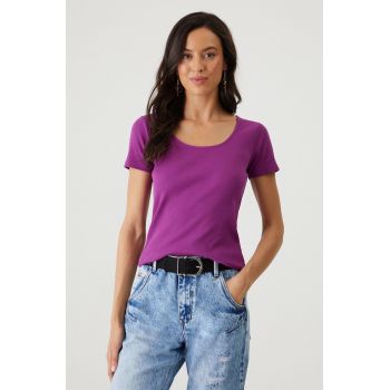 Medicine tricou femei, culoarea violet