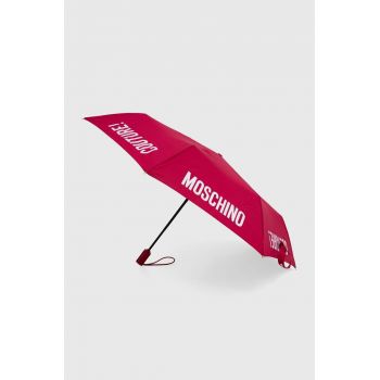 Moschino umbrela culoarea bordo, 8983