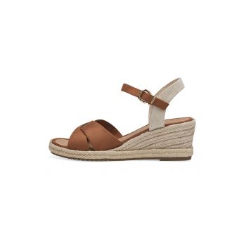 Sandale-espadrile wedge