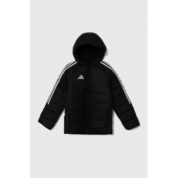 adidas Performance geaca copii TIRO24 WINTJKTY culoarea negru, IP6670