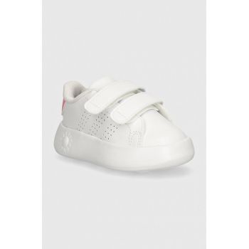 adidas sneakers pentru copii ADVANTAGE CF culoarea alb, IH4894