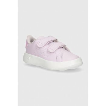 adidas sneakers pentru copii ADVANTAGE CF culoarea roz, IH4893