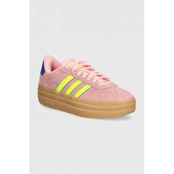 adidas sneakers Vl Court culoarea roz, IH8089