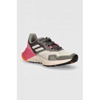 adidas TERREX pantofi Soulstride femei, culoarea gri, IG8920