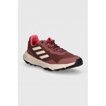 adidas TERREX pantofi Tracefinder femei, culoarea bordo, IG8928