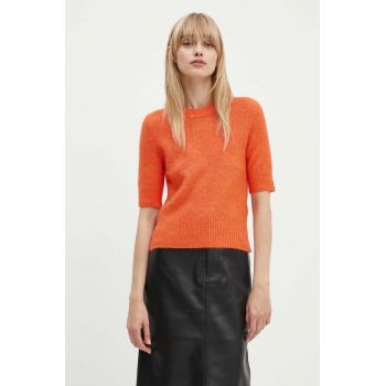 Day Birger et Mikkelsen pulover de lana Maylin - Cozy Days RD femei, culoarea portocaliu, DAY65243280
