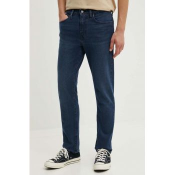 Levi's jeansi 502 TAPER barbati, culoarea albastru marin